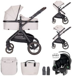 Universalus vežimėlis Lorelli Viola 3in1, Beige
