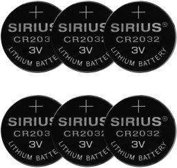 Sirius DecoPower - 6 stk - CR2032