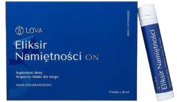 LOVA_Eliksir Namiętności On suplement diety Truskawska 7 fiolek x 25ml