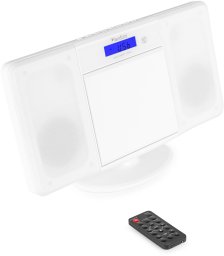 Miniwieża HIFI Nimes CD tuner FM BT USB biała one size