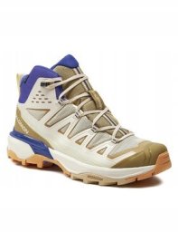 Buty turystyczne Salomon X Ultra 360 Edge Mid GTX - sand/kelp/blue