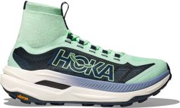 Buty trailowe damskie Hoka Tecton X 3 - mint fluorite/varsity navy