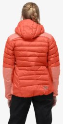 Kurtka damska Norrona Falketind Down750 Hood - orange/peach