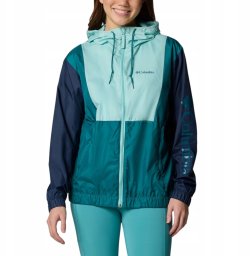 Kurtka damska Columbia Lily Basin II Jacket - spray/navy/river blue