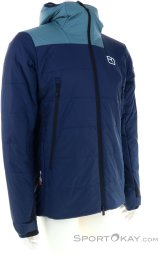 Kurtka na narty Ortovox Swisswool Zinal Jacket - deep ocean