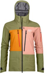 Kurtka skiturowa damska Ortovox 3L Deep Shell Jacket - wild herbs
