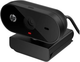 HP 325 USB FHD Privacy Business Webcam - Integrated Microphone, Chromebook Certified, Mountable - Juodas