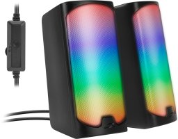 SPEEDLINK TONOS RGB Czarny Przewodowy i Bezprzewodowy 6 W