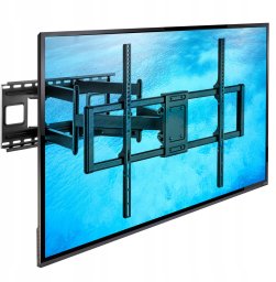 MEGA-120 Super mocny obrotowy uchwyt do ciężkich i dużych telewizorów LCD LED  55&quot;-120&quot;