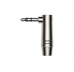 Wtyk typu Jack kątowy 3.5mm stereo Roxtone RMJ3RPP-BG