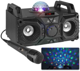 Boombox z efektem świetlnym BT Fenton KAR100 one size