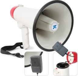 Megafon Vonyx MEG040 z mikrofonem i funkcją syreny one size