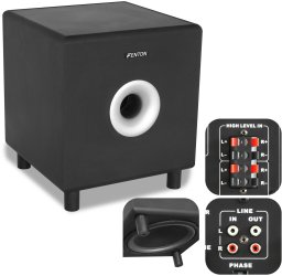Subwoofer aktywny 10'' 200W SHFS10B Fenton one size