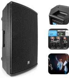 Kolumna Power Dynamics Kolumna aktywna Bi-amp 15'' 1400W PD415A one size