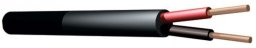 Kabel głośnikowy 100V 2x1,5 czarny one size