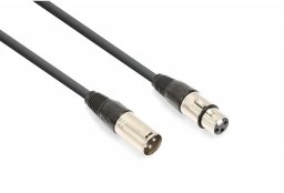 Kabel mikrofonowy XLR (m) - XLR (ż) 1,5 m one size