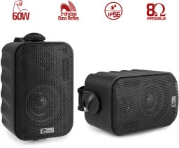 Kolumny instalacyjne 3" 60W IPX5 PD BGO30 czarne w zestawie 2szt one size