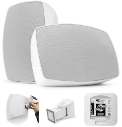 Zestaw kolumn instalacyjnych BHW60BK 6" 120W 100V Power Dynamics one size