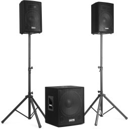 Kolumna Vonyx Zestaw nagłośnieniowy aktywny 1000W VX1015BT 2.1 15 one size