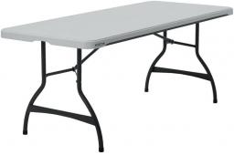  Lifetime Stół składany Komercyjny do piętrowania biały granit 183 cm (80272)