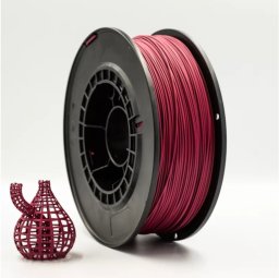 3D plastikas Filalab PLA+ 1.75mm 1kg - Burgundy