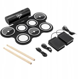 V-TONE RD7 perkusja elektroniczna zwijana USB-C AU