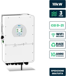 Falownik Inwerter V-TAC DEYE 10KW HYBRYDOWY Trójfazowy Wysokonapięciowy SUN-10K -SG01HP3-EU-AM2 10 Lat Gwarancji