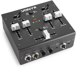 Mikser 3-kanałowy USB VDJ2USB Vonyx one size