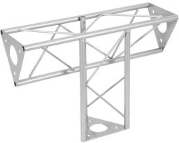 DECOTRUSS element 'T' vert. SAT 35 srebrny one size