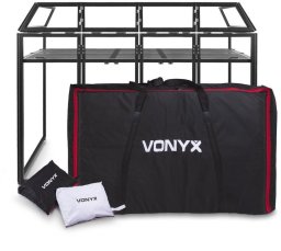 Stand dla DJ'a z ekranem Vonyx DJ Booth one size