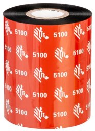 Zebra 5100 Resin taśma termiczna 450 m Czarny