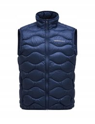 Kamizelka puchowa Peak Performance Helium Down Vest - blue shadow/shadow rozmiar: m