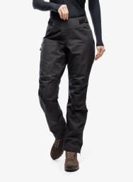 Spodnie damskie Helly Hansen Odin 9 Worlds Infinity Shell Pant - black rozmiar: s