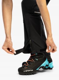 Spodnie przeciwdeszczowe damskie Fjallraven HC Hydratic Trail Trousers - black rozmiar: m