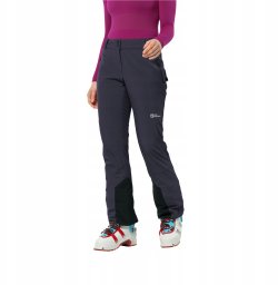 Spodnie skiturowe damskie Jack Wolfskin Alpspitze Tour Pants - graphite rozmiar: m