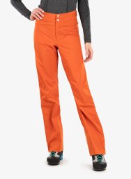 Spodnie damskie Fjallraven Bergtagen Lite Eco-Shell Trs - h.orange rozmiar: m