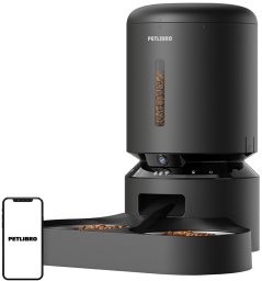 Petlibro Dozownik kamy z kamerą Petlibro Granary z podwójną misą, 5L (czarny)