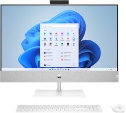 Komputer All in One 27-ca0039nf / 6K9Q1EA / AMD Ryzen 5 / 16GB / SSD 1TB / AMD Radeon / FullHD / Win 11 Pro / Biały