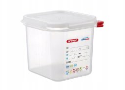 Pojemnik GN 1/6 150 mm z polipropylenu z pokrywką | ARAVEN, 3025