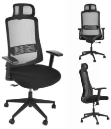 Krzesło biurowe AMO-95 Czarne