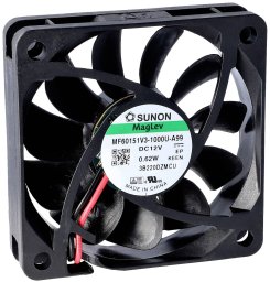 LÜFTER 12V/DC 60X60X10MM VAPO ROHS