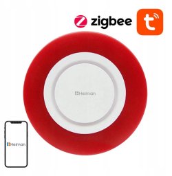 Inteligentna bezprzewodowa syrena alarmowa Zigbee Heiman HS2WD Tuya