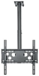HAGOR HA DH 900 - 1600 S Deckenhalter fuer 81-127cm 32-50Zoll screen max VESA 400x400mm max Traglast 50kg Deckenabstand 938-1638mm