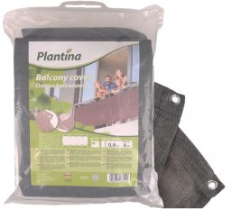 Osłona balkonowa tekstylna szara 0,9x6m praktyczna