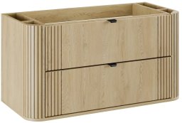 Comad Szafka pod umywalkę OVALIA CREMONA 2S 100cm dąb cremona COMAD