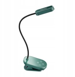 Lampka bezprzewodowa Glocusent Mini GLCSNTBL006 z klipsem zielona
