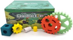 Piankowe klocki konstrukcyjne Gear Joy I - 77 el.