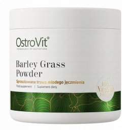 OstroVit Trawa Młodego Jęczmienia VEGE 200 g naturalny one size