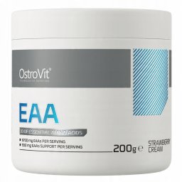 OstroVit EAA 200 g o smaku kremowej truskawki one size