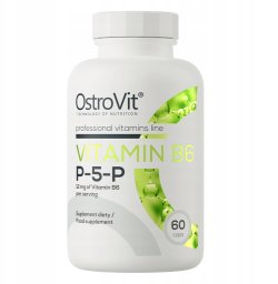 OstroVit Witamina B6 P-5-P 60 kapsułek one size